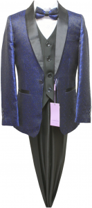 BOYS 5PC. SUIT (NEW BLUE) 2121220